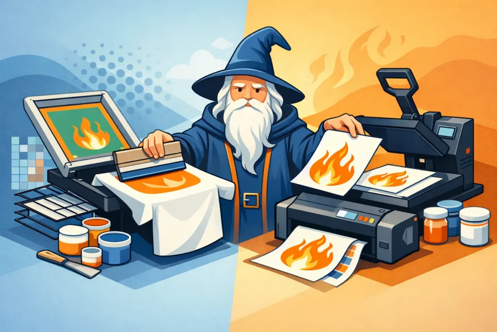 Screen Printing vs DTF: Which Fits Your Order?